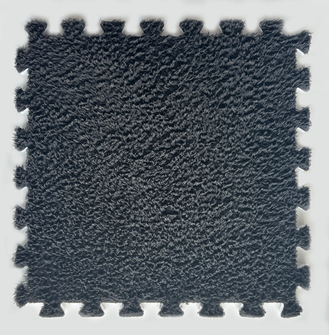 LykkeMat™ Tiles - Black - Premium Plush Puzzle Mats - Signature Styles